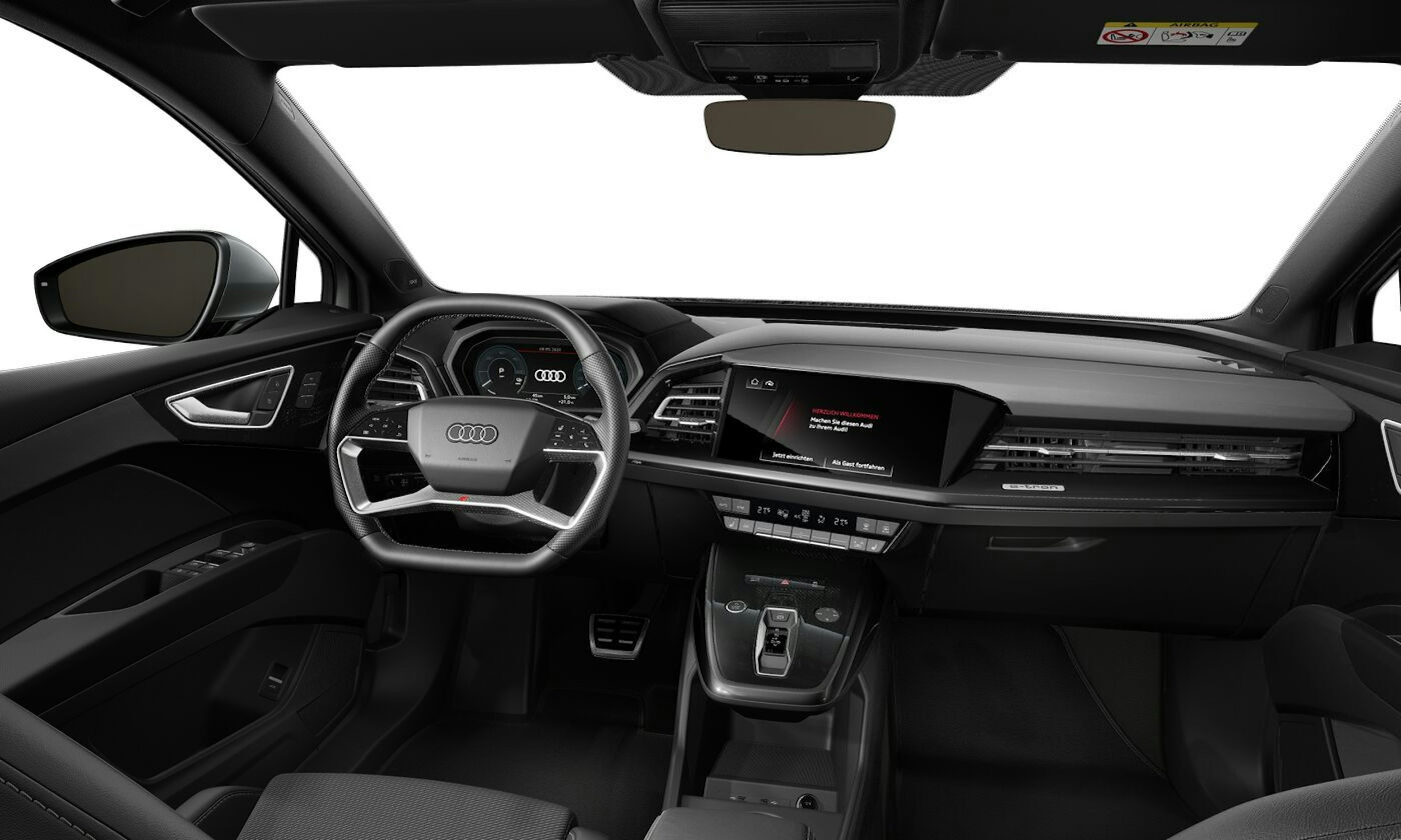 harmaa Audi Q4 e-tron 2025 kuva 6.