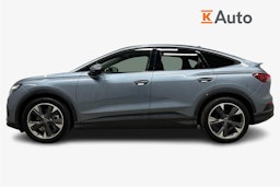 sininen Audi Q4 e-tron 2025 kuva 5.