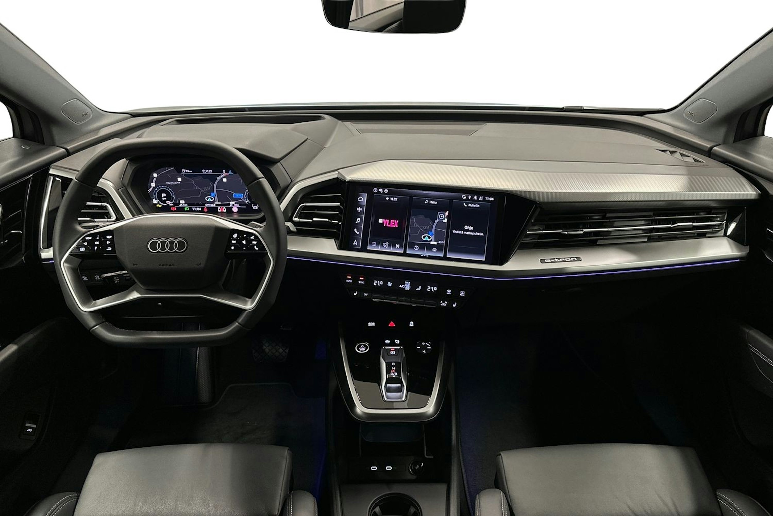 harmaa Audi Q4 e-tron 2025 kuva 9.
