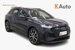 violetti Audi Q4 e-tron 2025 kuva 1.