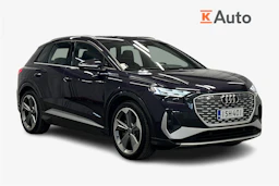 vihreä Audi Q4 e-tron 2025 kuva 1.