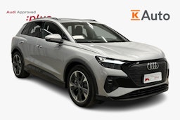 harmaa Audi Q4 e-tron 2025 kuva 1.