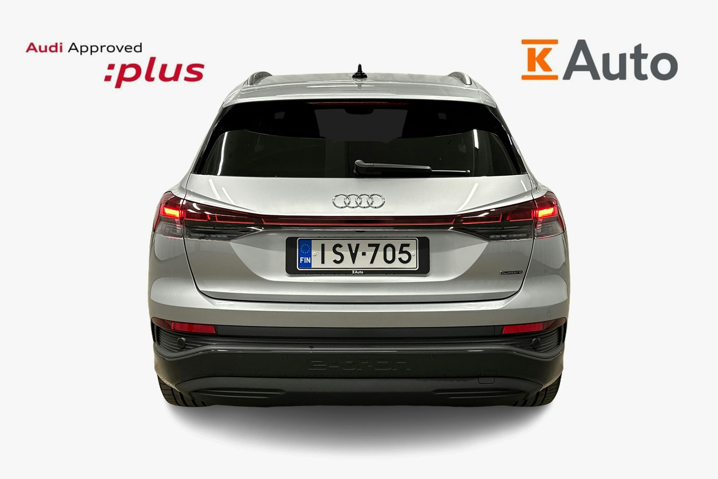 harmaa Audi Q4 e-tron 2025 kuva 3.