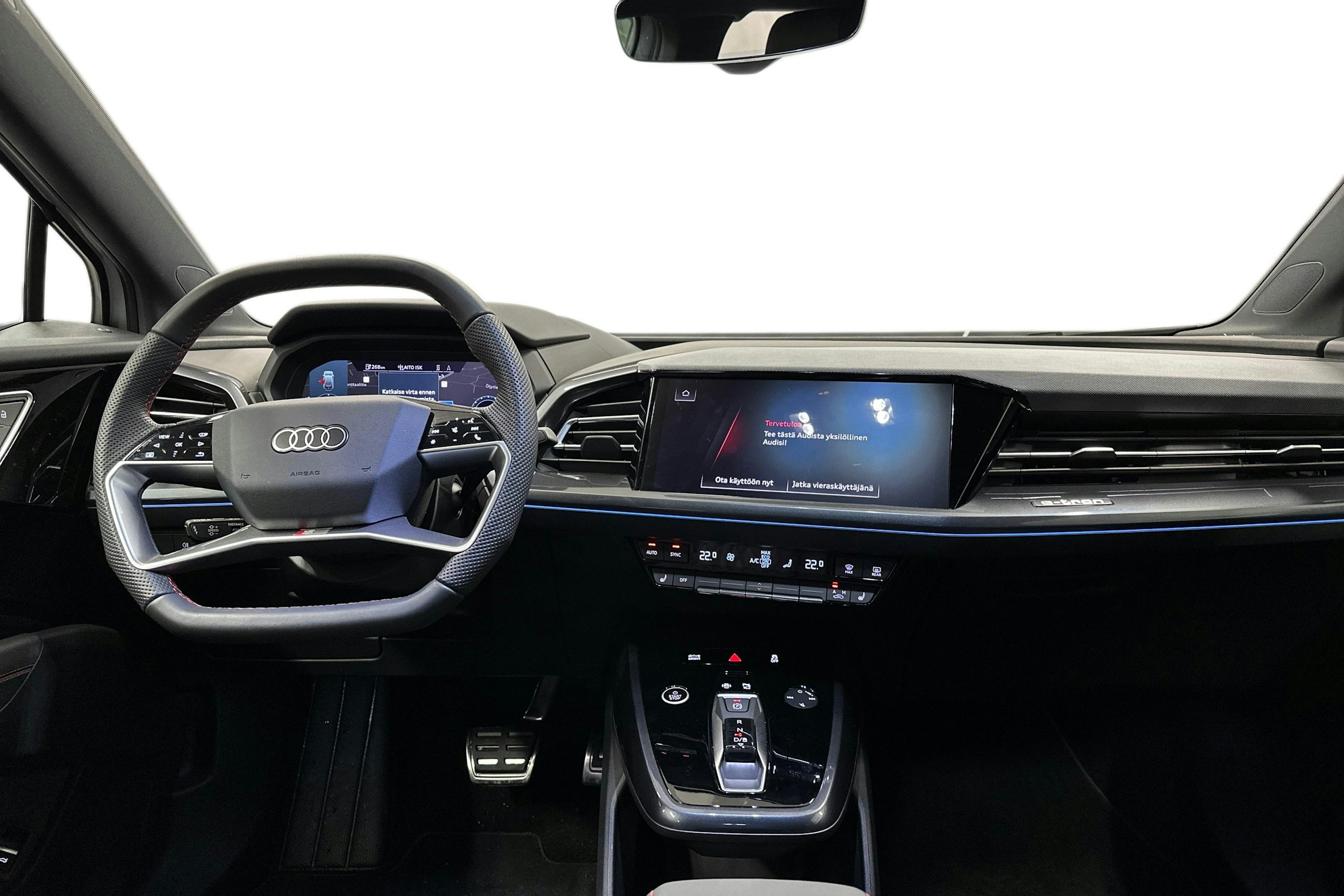 harmaa Audi Q4 e-tron 2025 kuva 9.