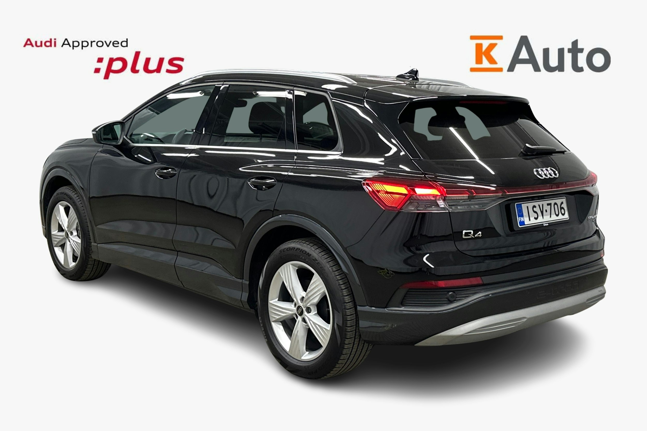 musta Audi Q4 e-tron 2025 kuva 2.