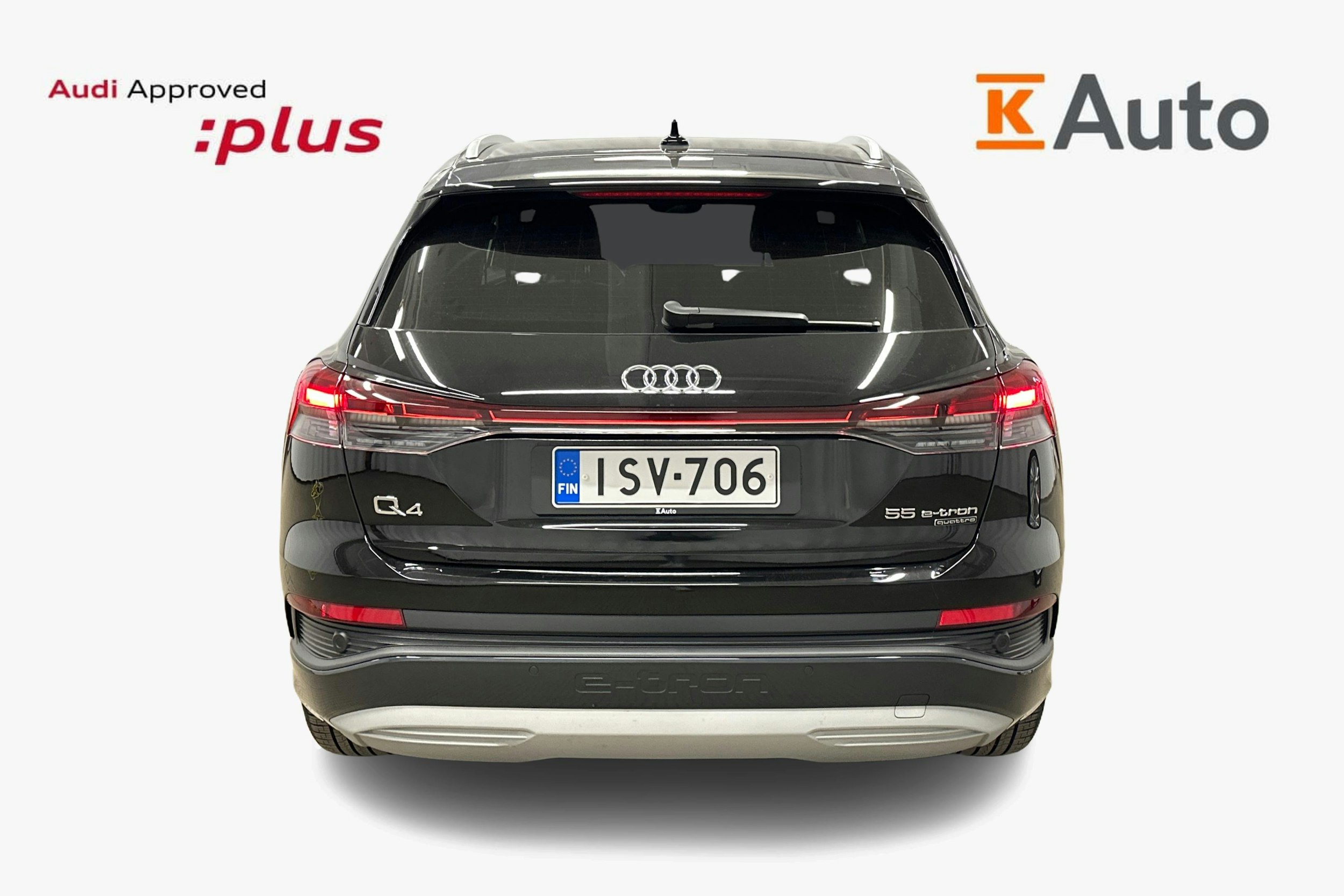 musta Audi Q4 e-tron 2025 kuva 3.