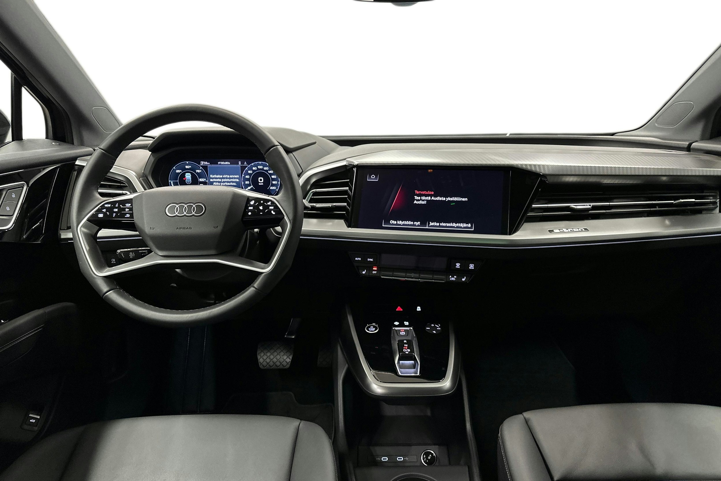 musta Audi Q4 e-tron 2025 kuva 9.
