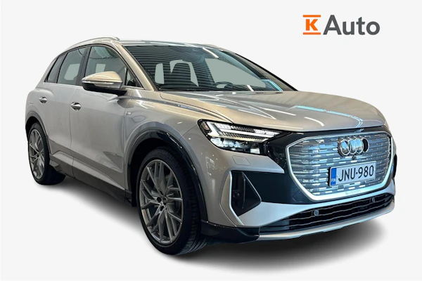 Audi Q4 e-tron SUV 45 e-tron quattro S line Ajoavustinpaketti Pro I MMI Pro I Comfort Plus I Dinamica verhoilu