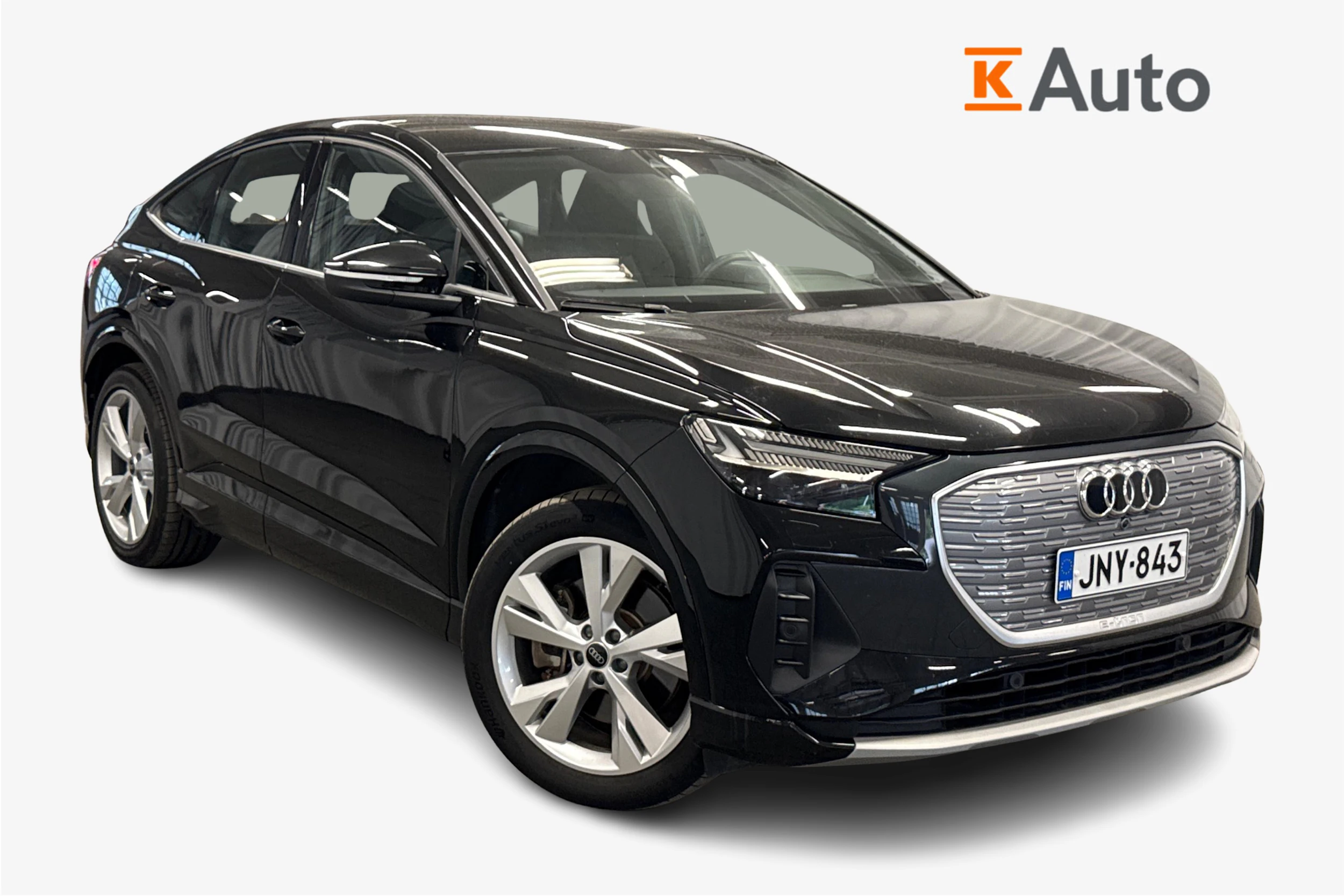 musta Audi Q4 e-tron 2025 kuva 1.