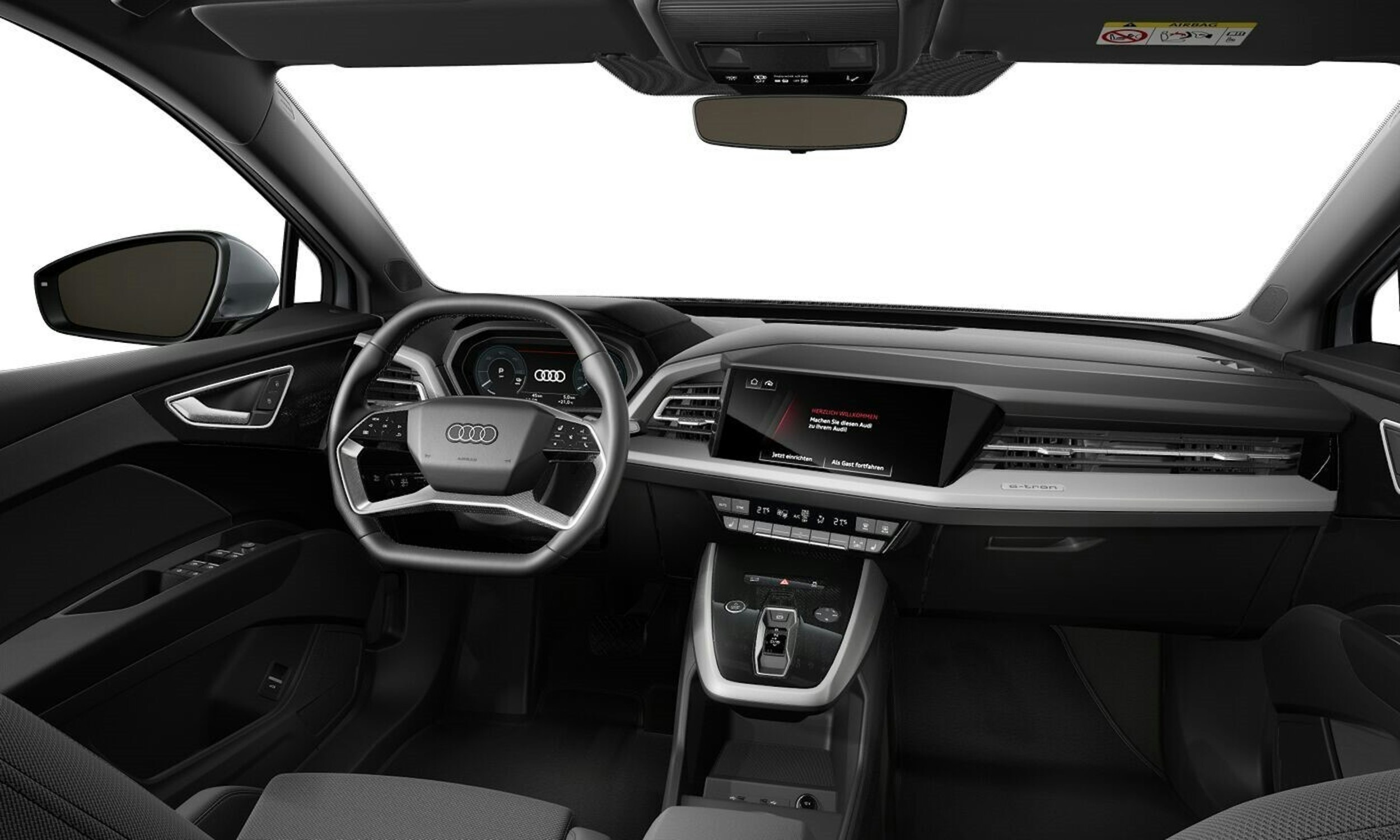 peblestone harmaa Audi Q4 e-tron 2025 kuva 2.