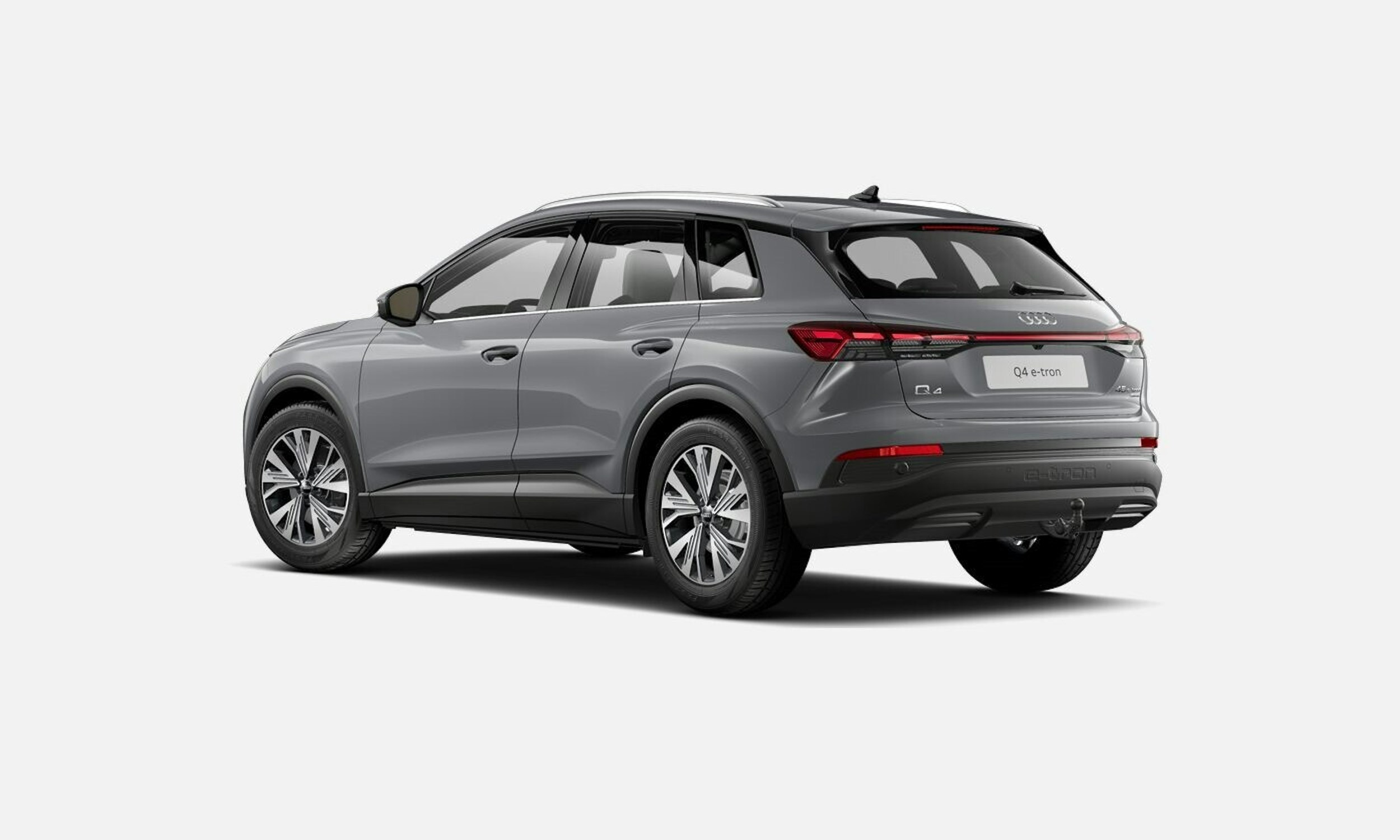 peblestone harmaa Audi Q4 e-tron 2025 kuva 4.