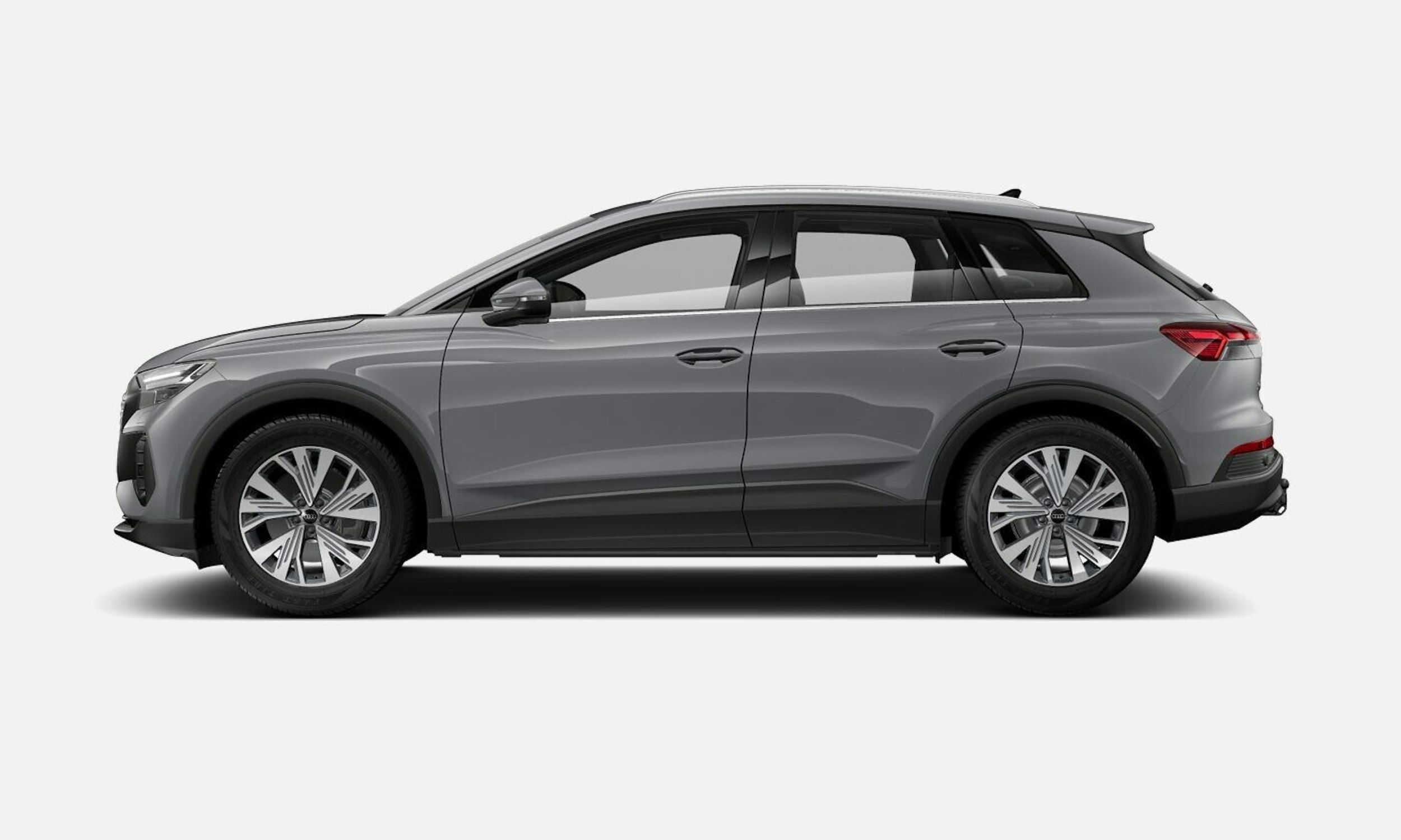 peblestone harmaa Audi Q4 e-tron 2025 kuva 7.