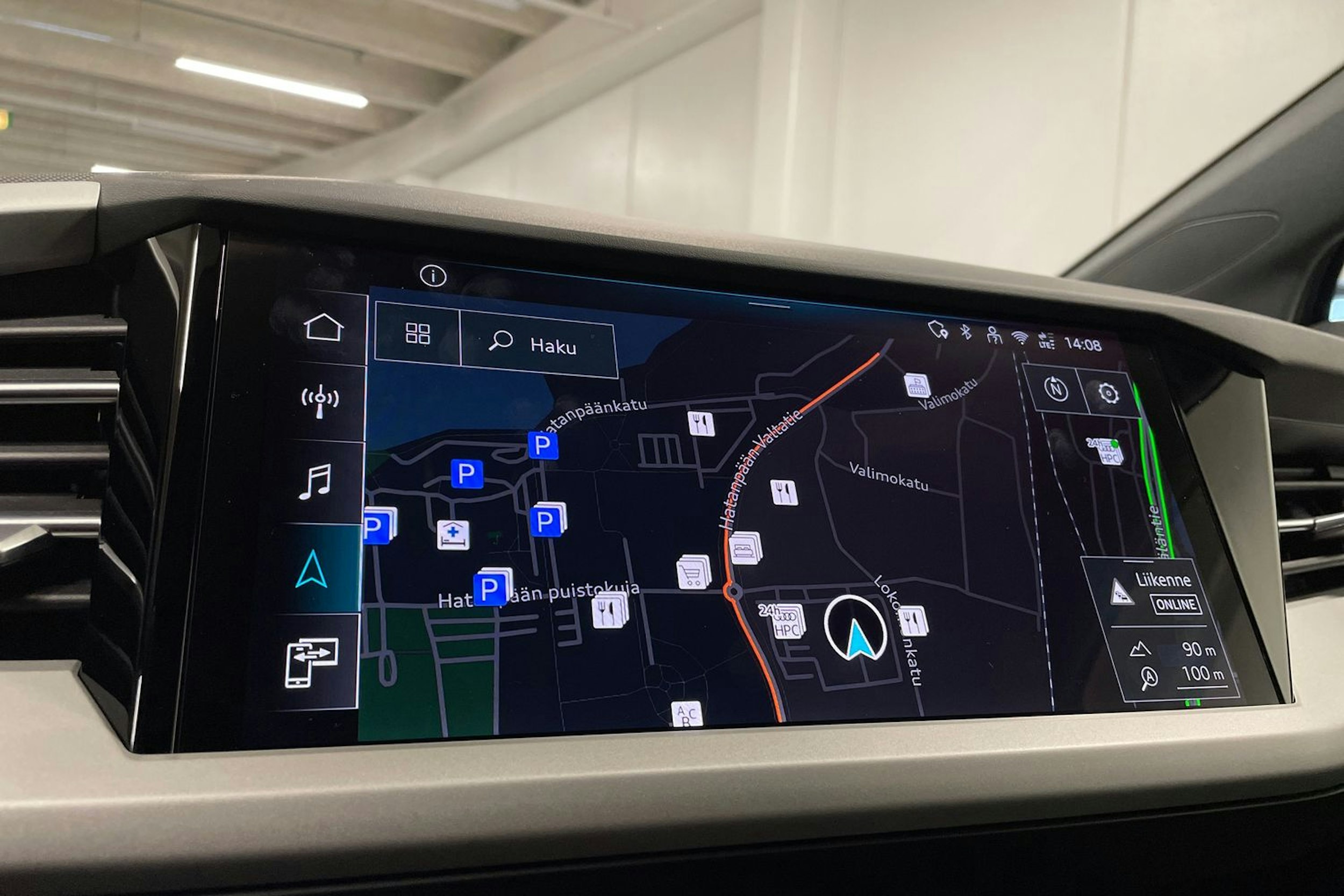 Harmaa Audi Q4 e-tron 2025 kuva 20.