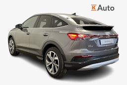taifun harmaa Audi Q4 e-tron 2025 kuva 6.