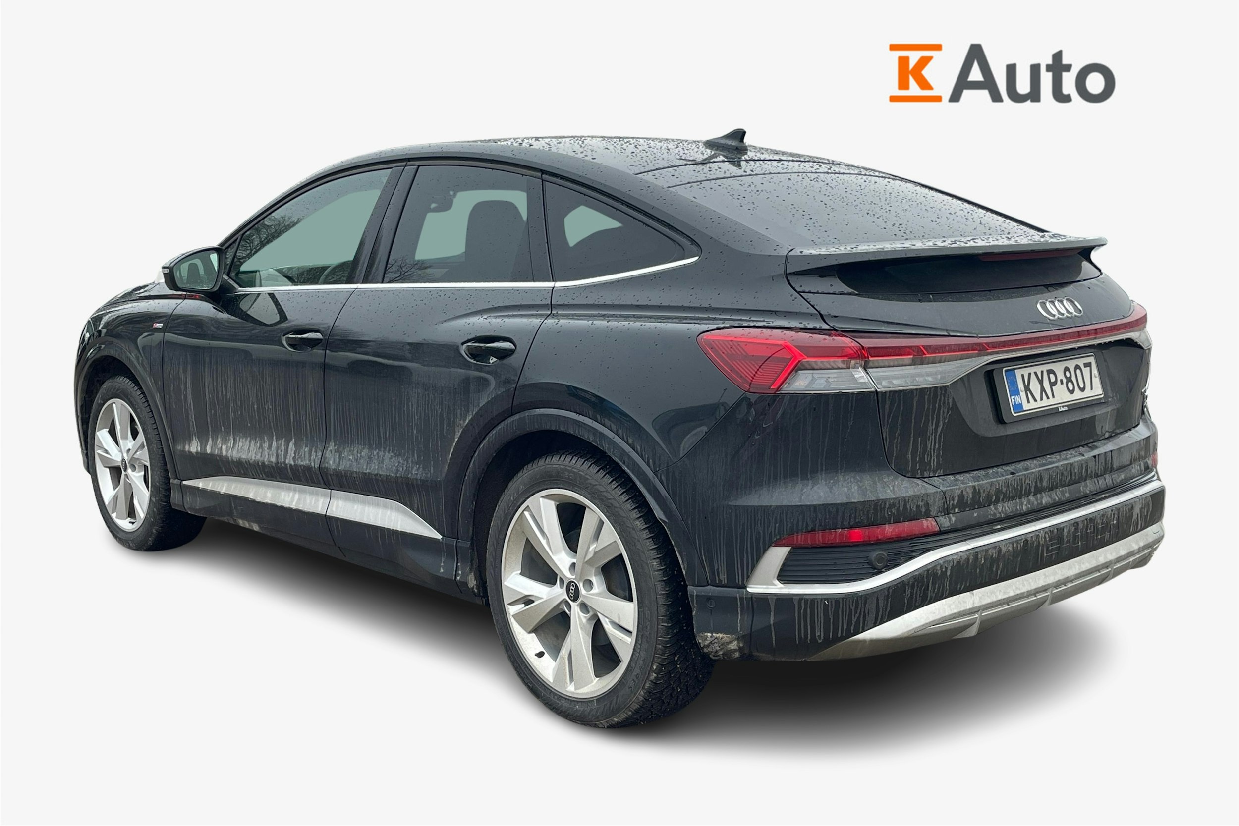 musta Audi Q4 e-tron 2025 kuva 2.