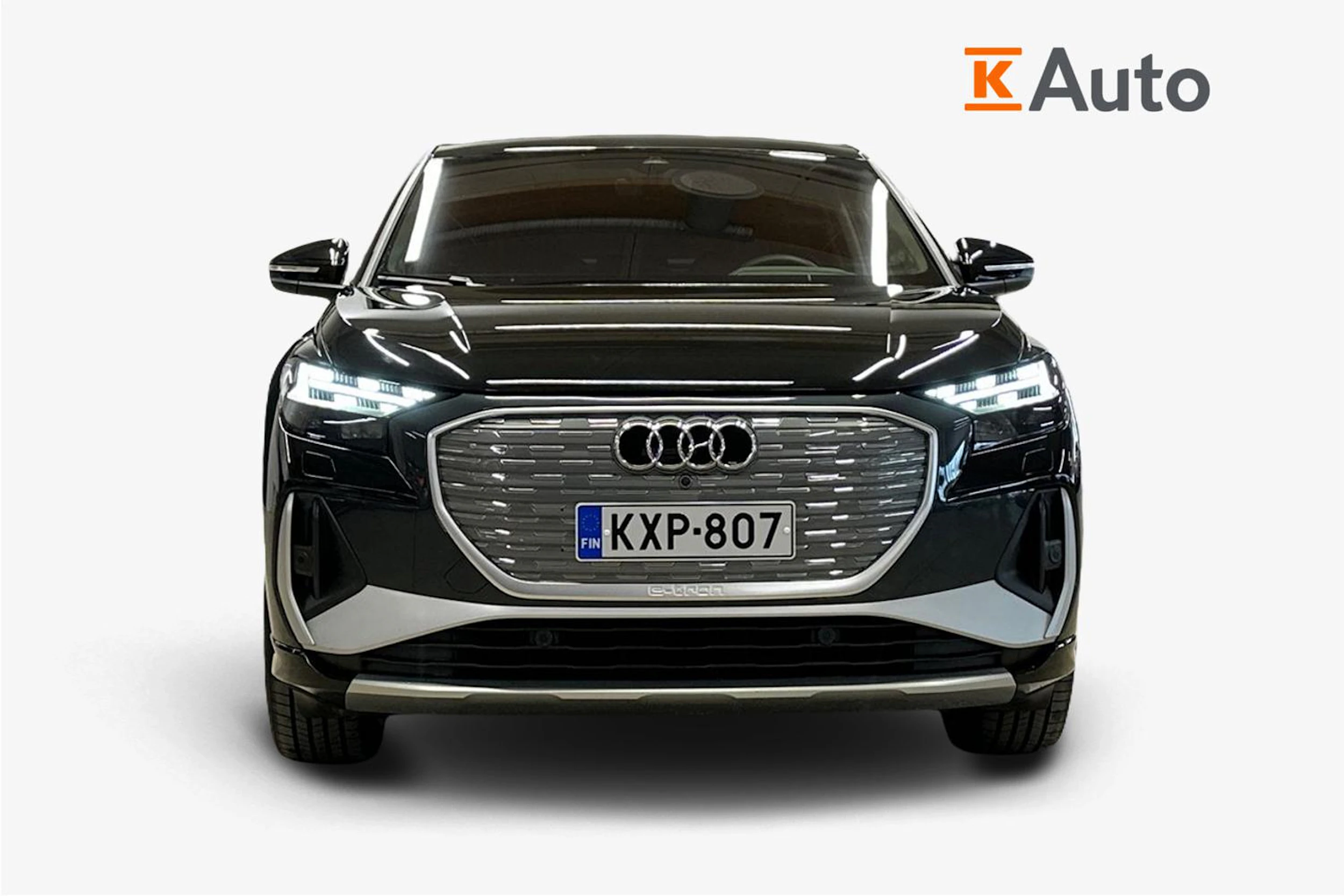 musta Audi Q4 e-tron 2025 kuva 5.