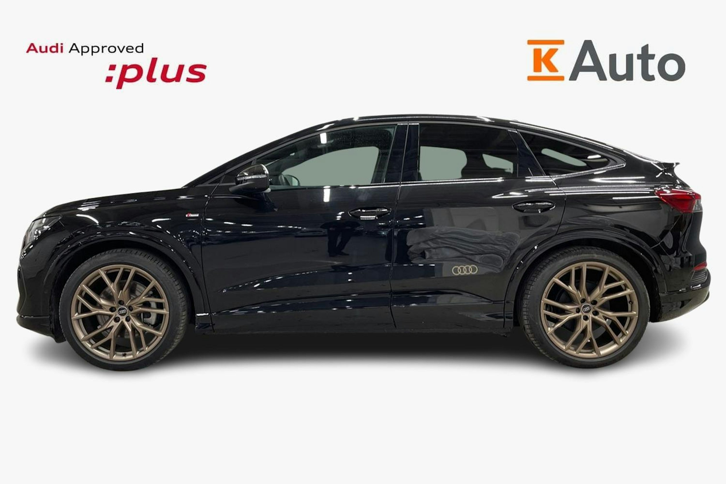 musta Audi Q4 e-tron 2025 kuva 3.