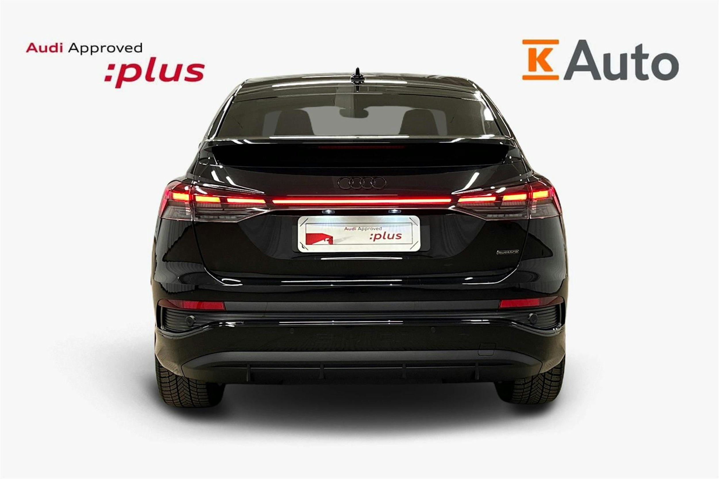 musta Audi Q4 e-tron 2025 kuva 4.