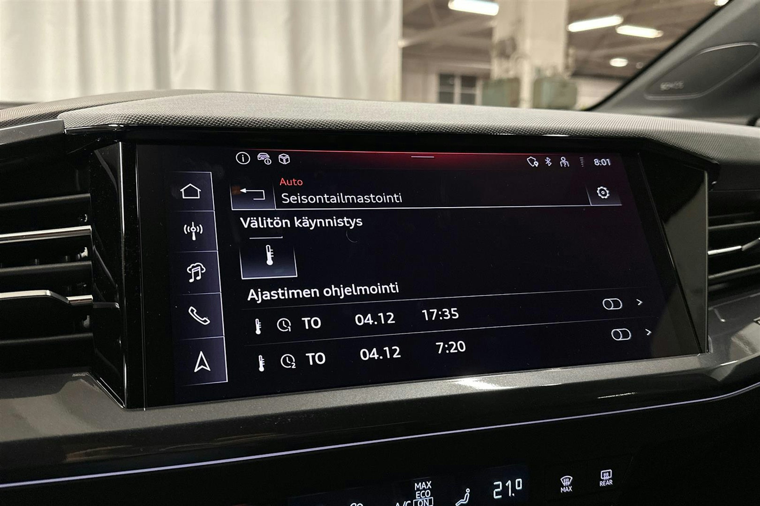 musta Audi Q4 e-tron 2025 kuva 18.