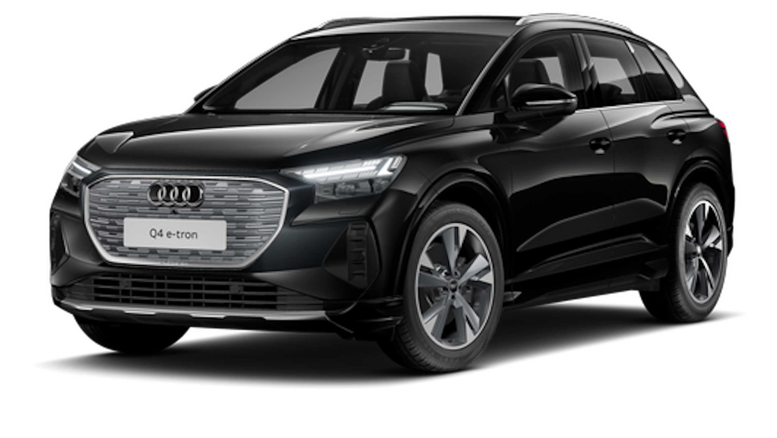 musta Audi Q4 e-tron 2025 kuva 1.