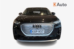 musta Audi Q4 e-tron 2025 kuva 4.