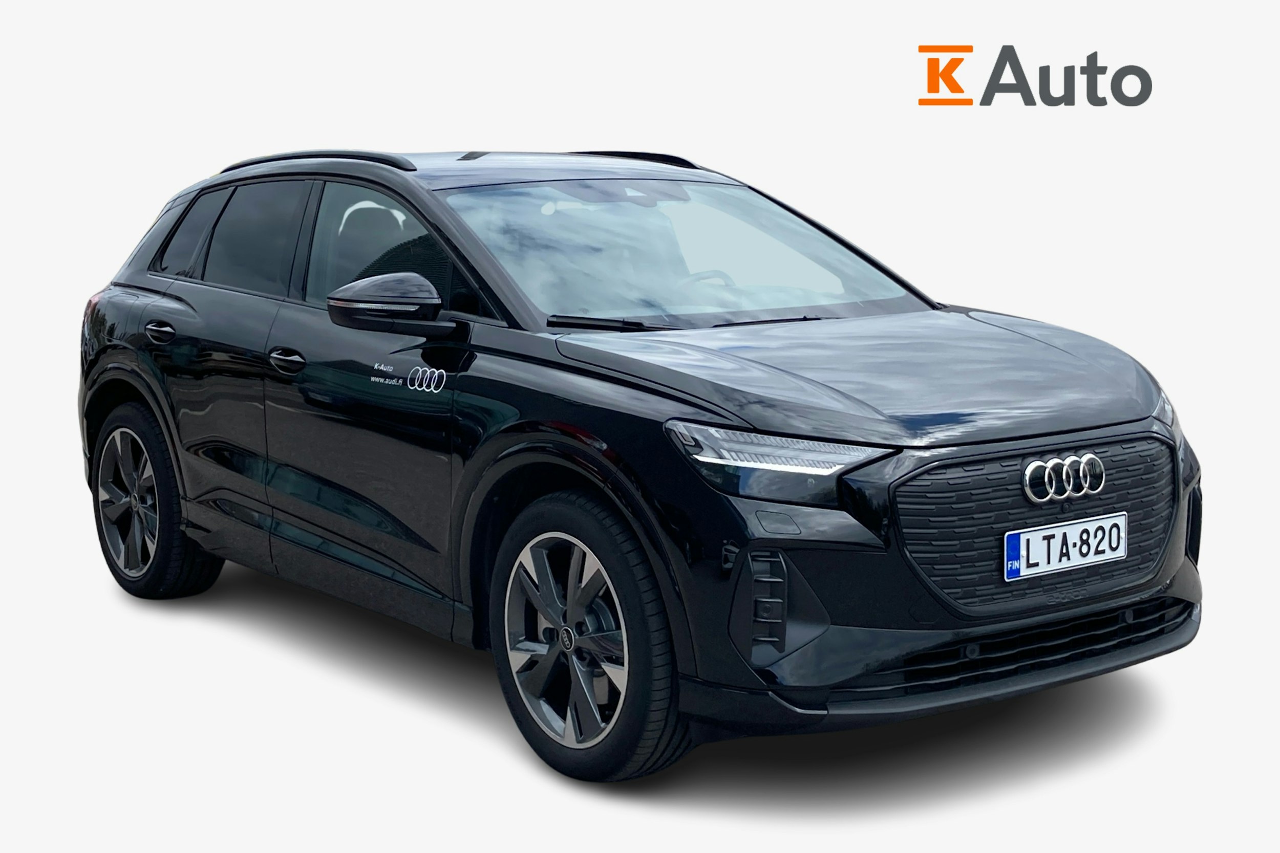Musta Audi Q4 e-tron 2025 kuva 1.