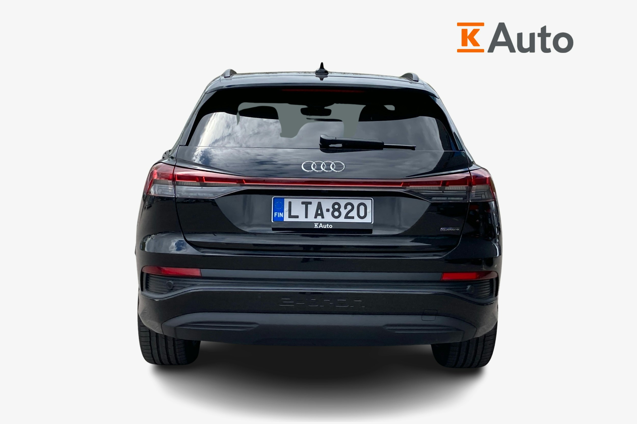 Musta Audi Q4 e-tron 2025 kuva 3.
