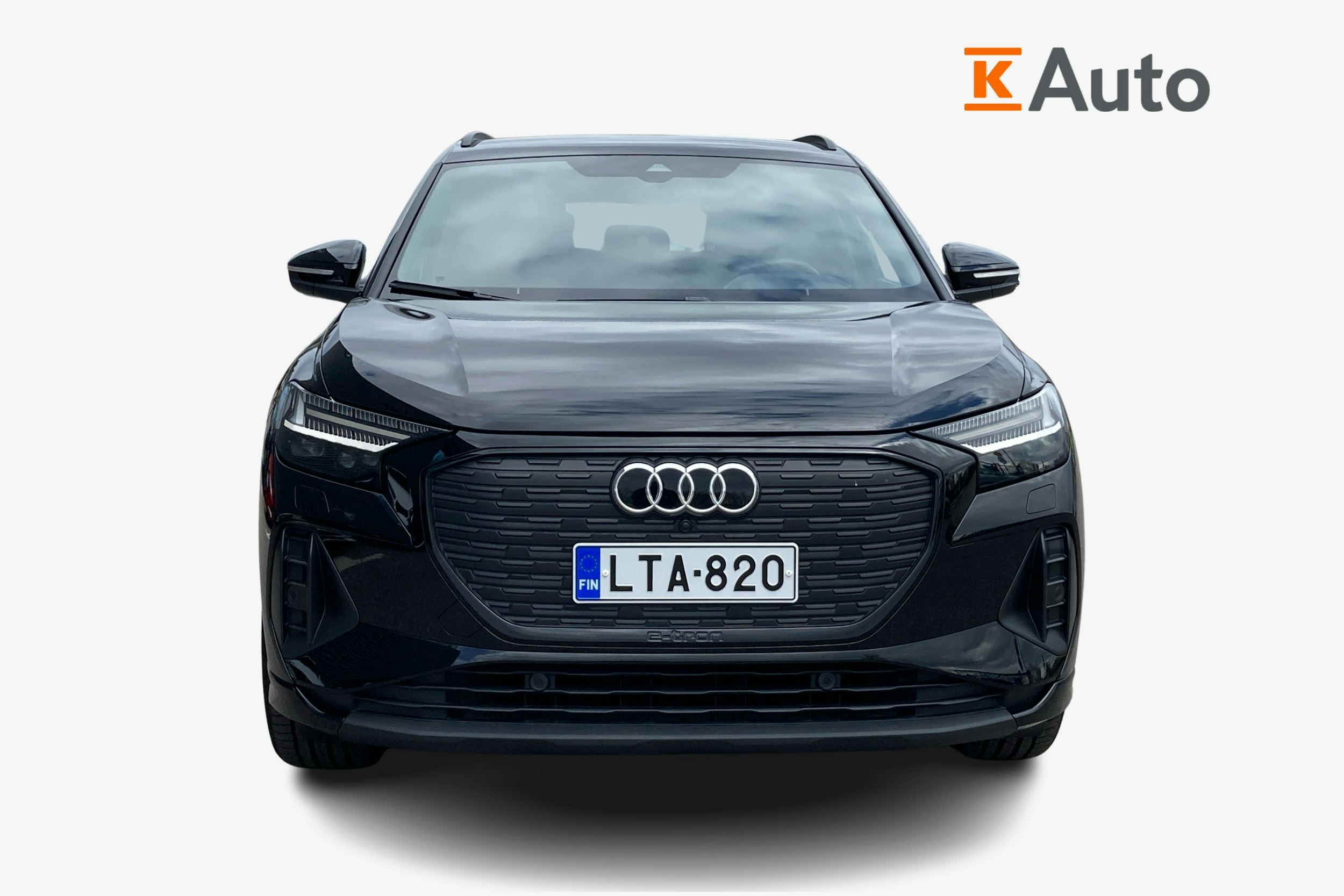 Musta Audi Q4 e-tron 2025 kuva 4.
