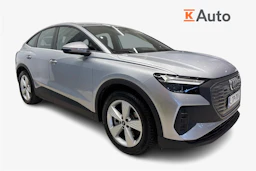 harmaa Audi Q4 e-tron 2025 kuva 1.
