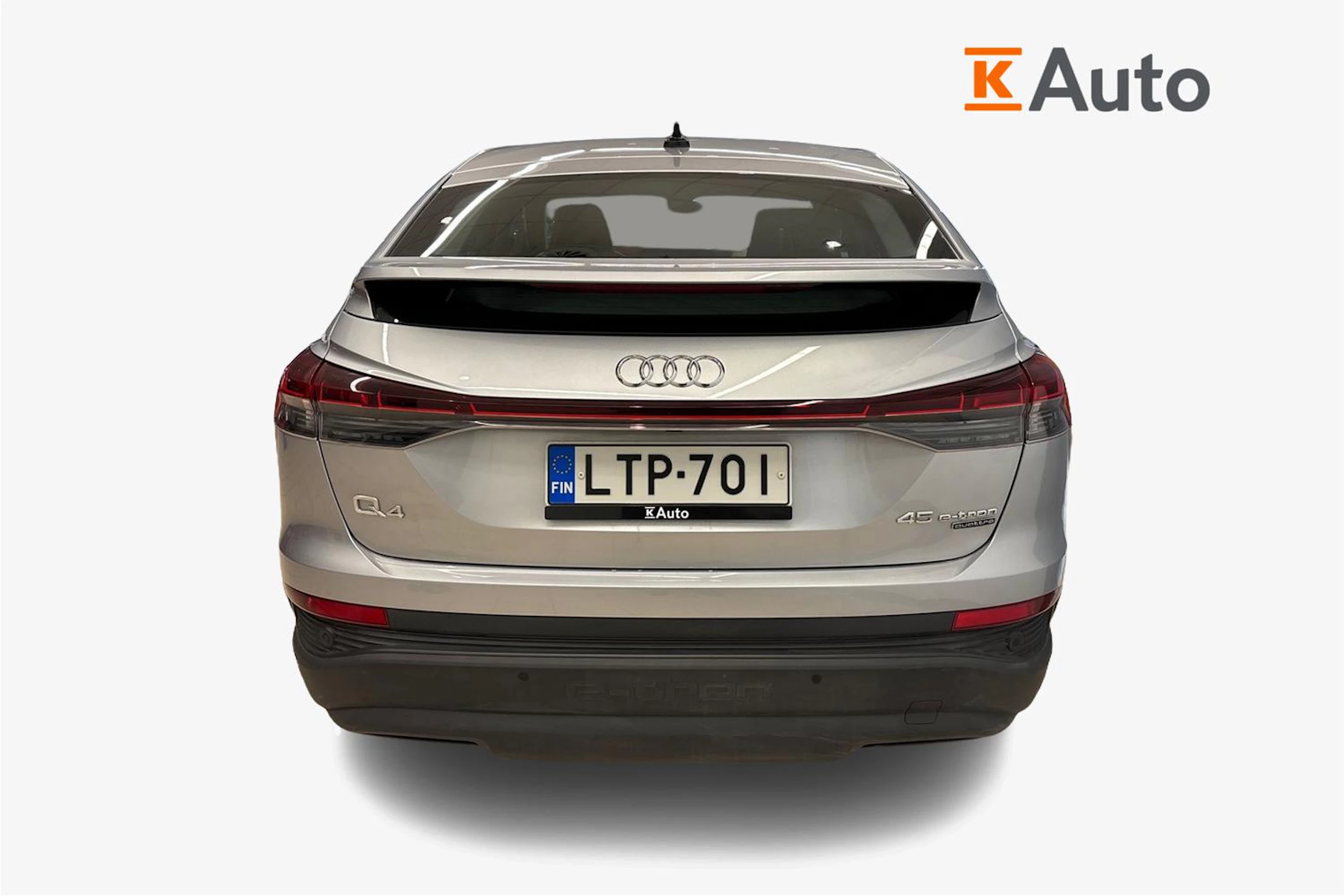 harmaa Audi Q4 e-tron 2025 kuva 3.