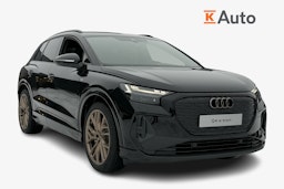 musta Audi Q4 e-tron 2025 kuva 1.