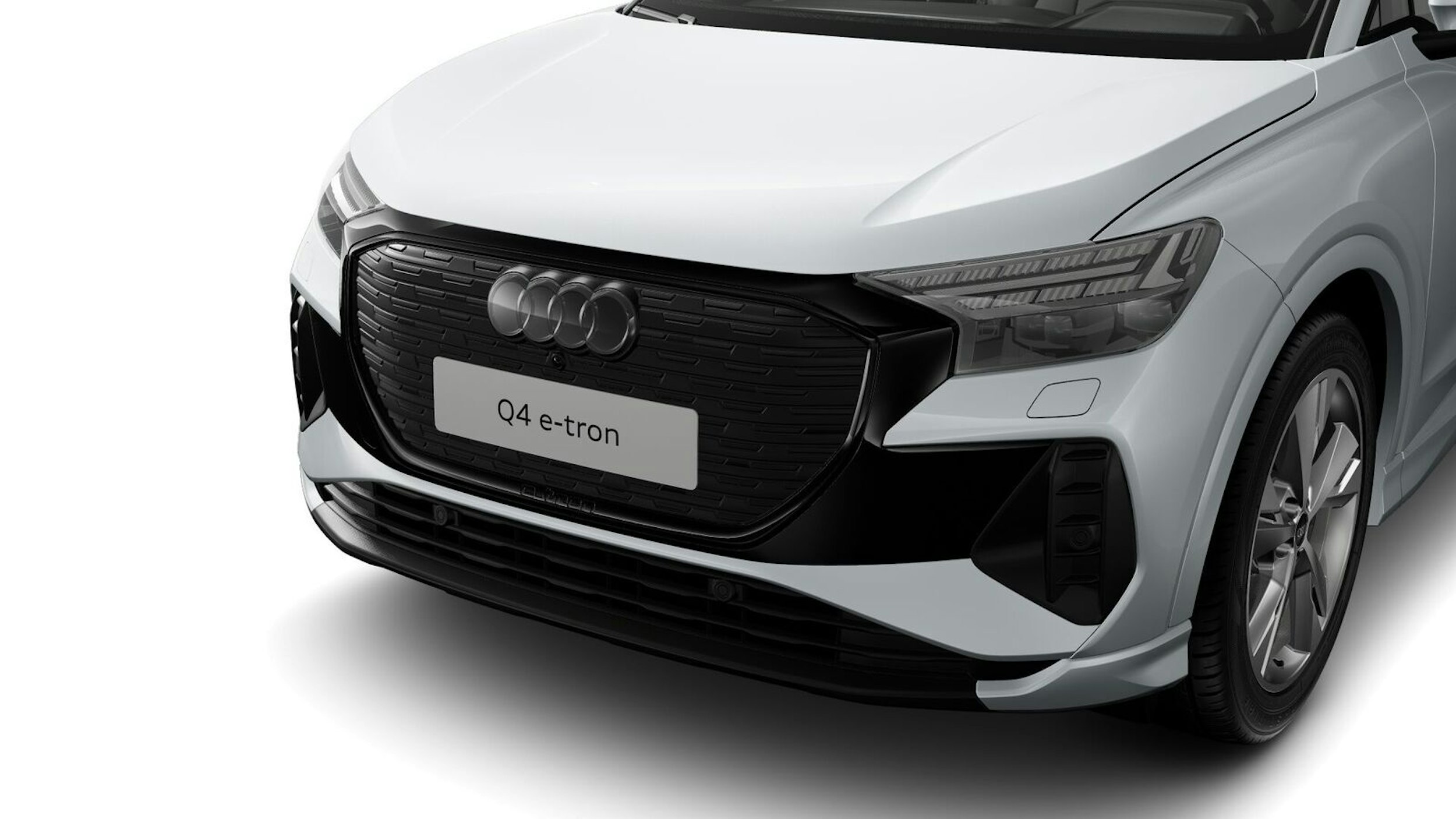 met. valkoinen Audi Q4 e-tron 2025 kuva 6.