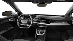 met. valkoinen Audi Q4 e-tron 2025 kuva 8.
