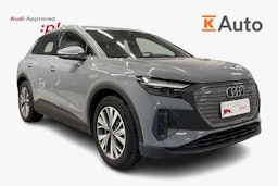 Harmaa Audi Q4 e-tron 2025 kuva 1.