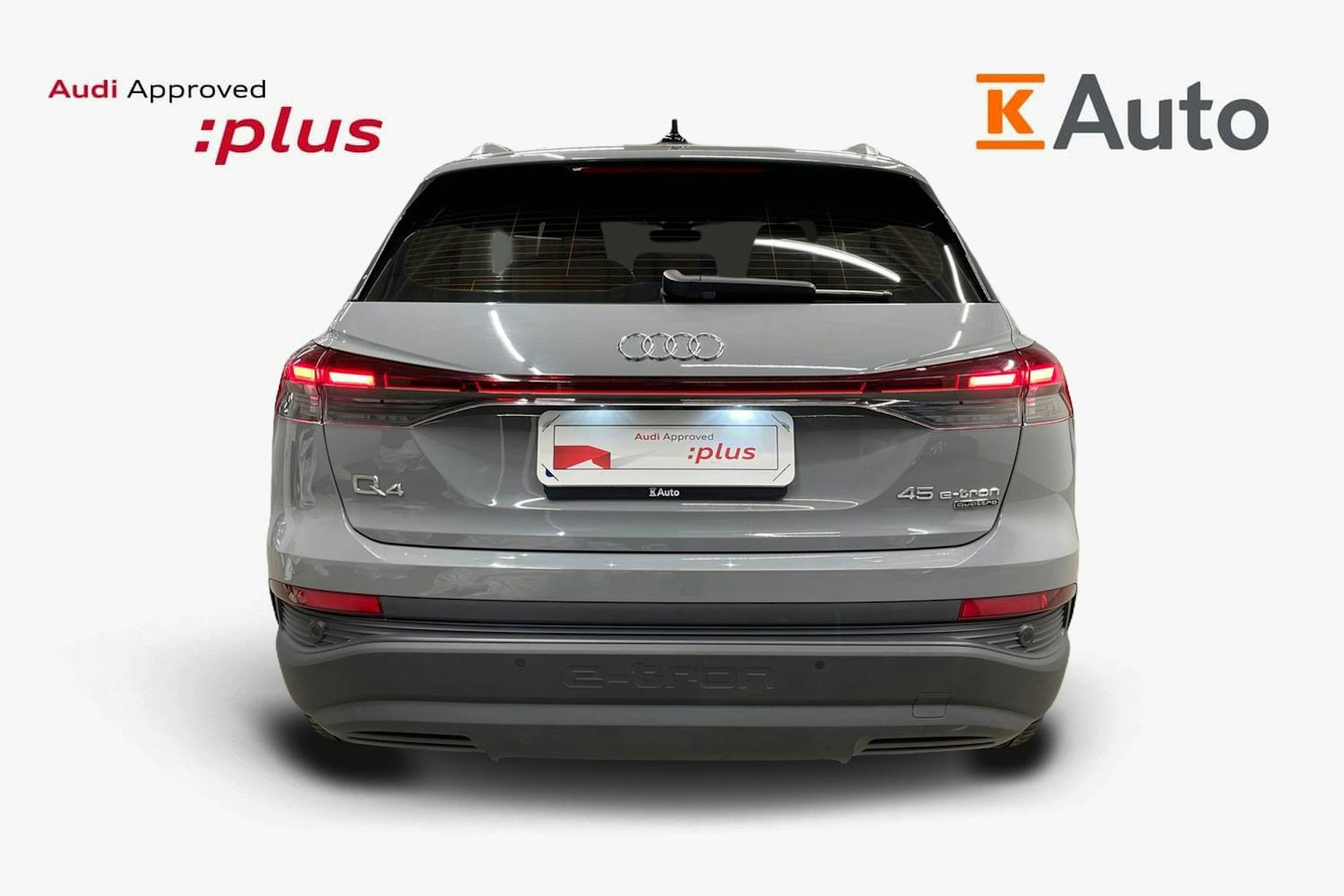 Harmaa Audi Q4 e-tron 2025 kuva 3.