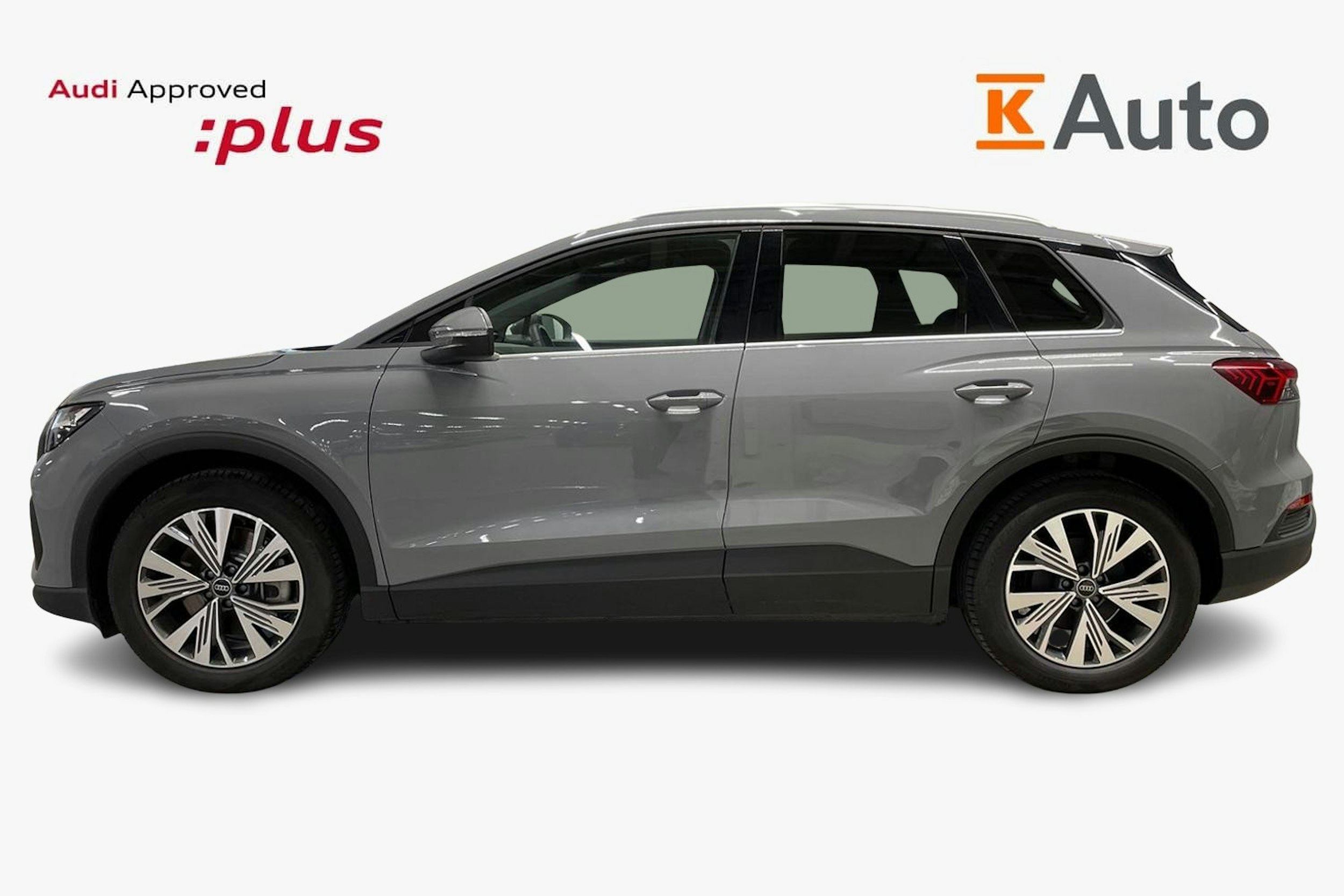 Harmaa Audi Q4 e-tron 2025 kuva 6.