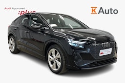 musta Audi Q4 e-tron 2025 kuva 1.