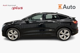 musta Audi Q4 e-tron 2025 kuva 6.