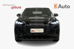 musta Audi Q4 e-tron 2025 kuva 5.