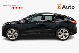 musta Audi Q4 e-tron 2025 kuva 6.