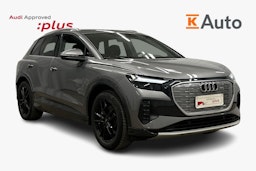 harmaa Audi Q4 e-tron 2025 kuva 1.