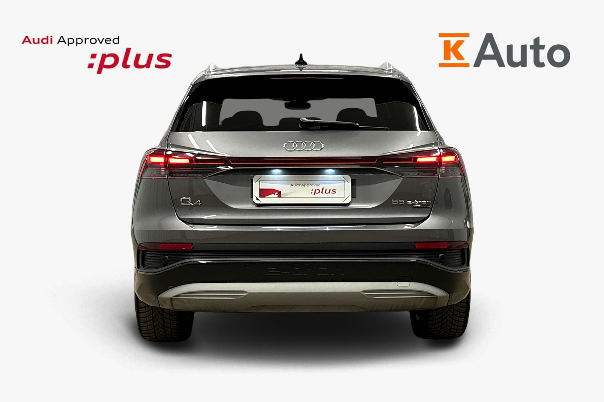 harmaa Audi Q4 e-tron 2025 kuva 3.