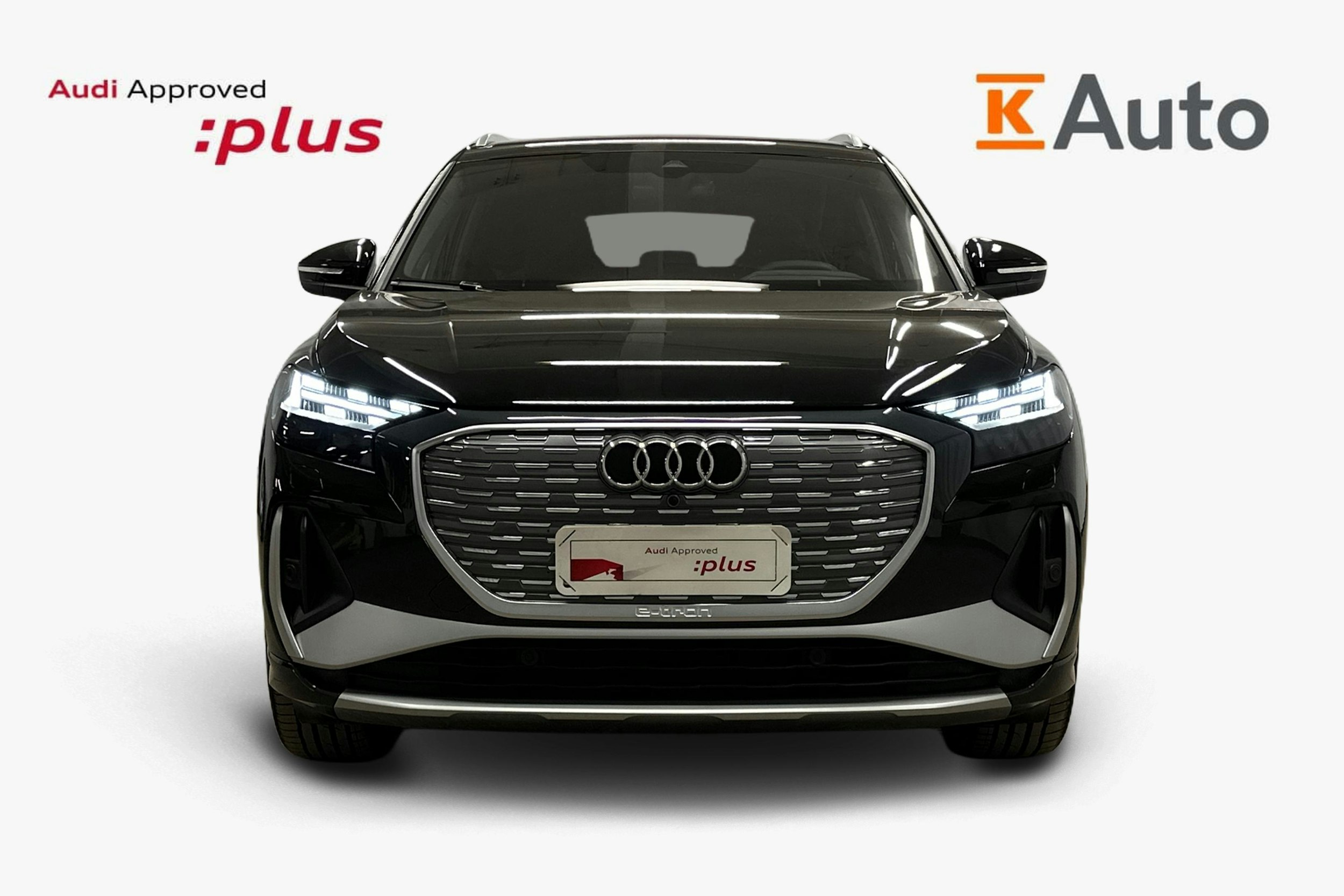 musta Audi Q4 e-tron 2025 kuva 5.