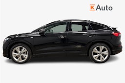 musta Audi Q4 e-tron 2025 kuva 6.
