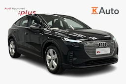 musta Audi Q4 e-tron 2025 kuva 1.