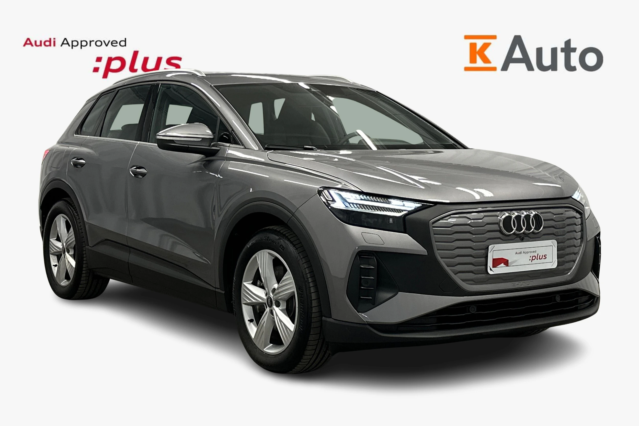 harmaa Audi Q4 e-tron 2025 kuva 1.
