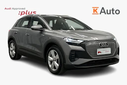 harmaa Audi Q4 e-tron 2025 kuva 1.
