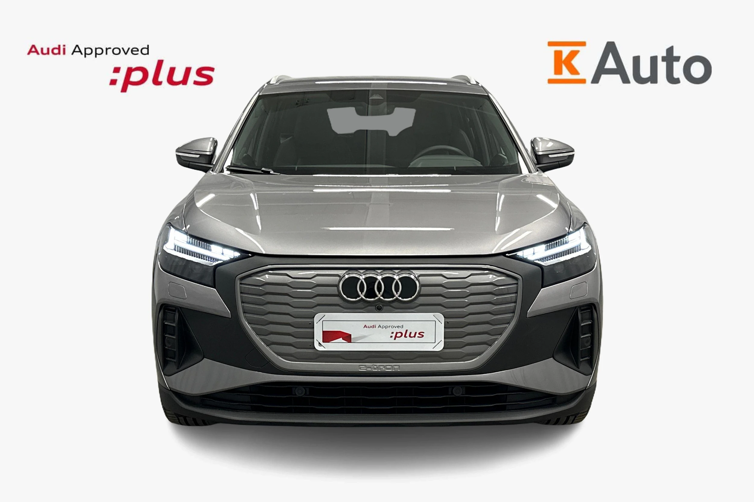 harmaa Audi Q4 e-tron 2025 kuva 4.