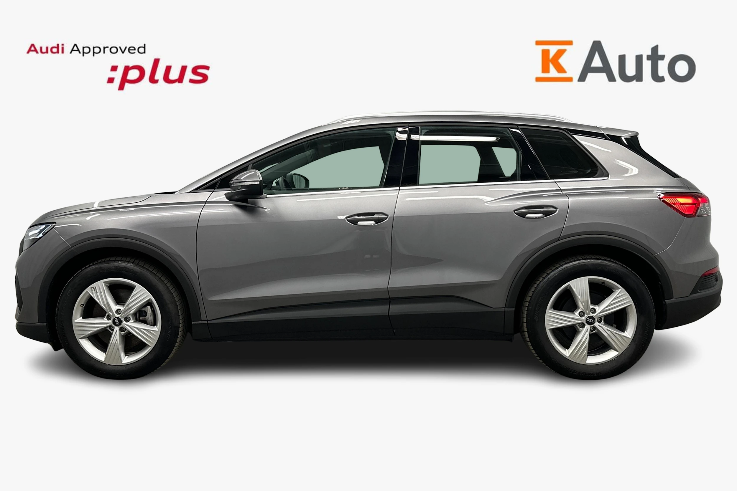harmaa Audi Q4 e-tron 2025 kuva 5.