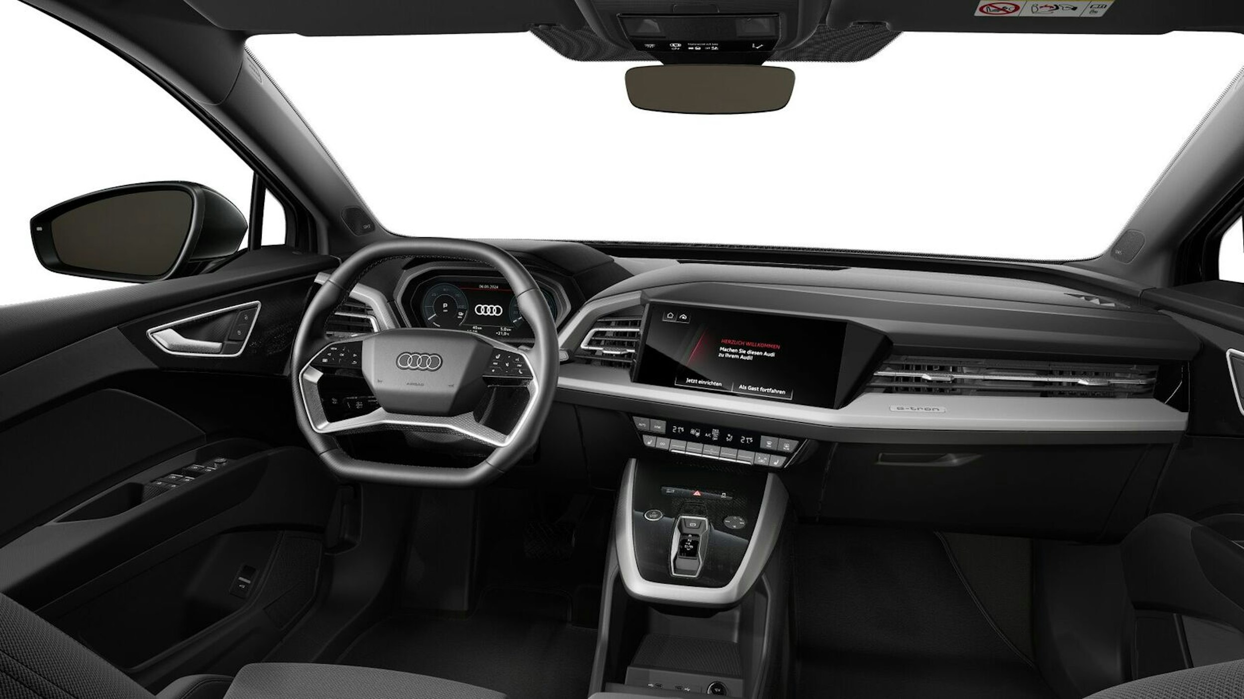 musta Audi Q4 e-tron 2025 kuva 8.